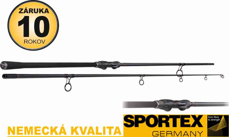 SPORTEX Kaprový prut Invictus Carp 2 díl