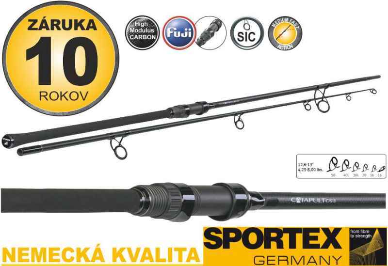 SPORTEX Kaprový prut Catapult CS-3 SPOD 396cm 2díl
