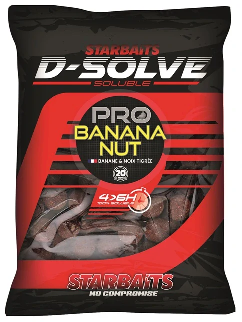 Starbaits D-Solve Boilies Pro Banana Nut 20mm 2,5kg