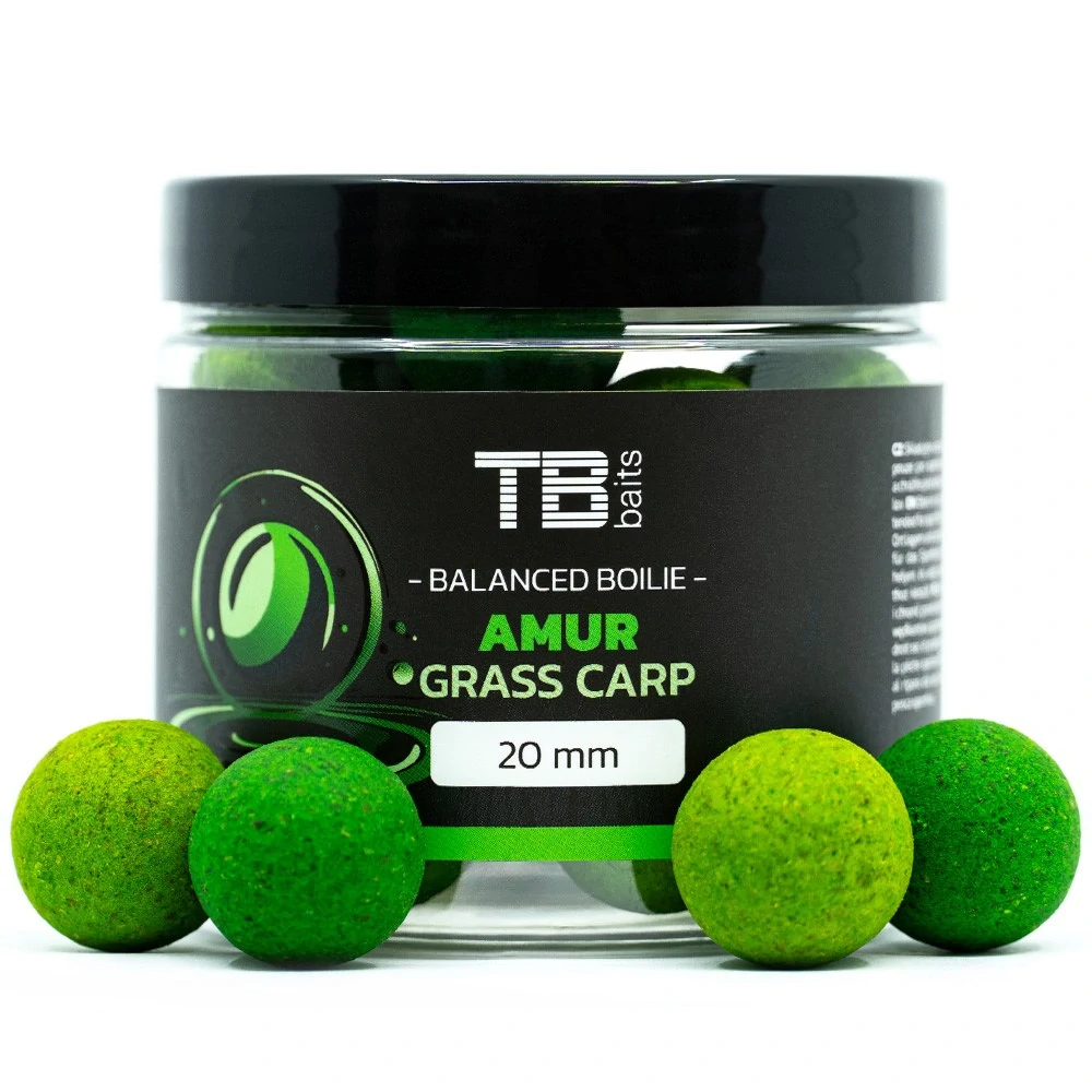 TB Baits Vyvážené Boilie Balanced + Atraktor Amur 100g