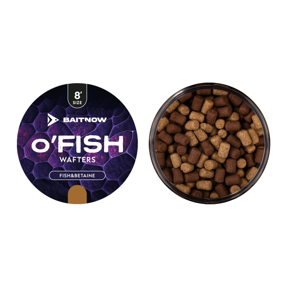 Baitnow Method Feeder Wafters O'FISH Fish Betainte 8mm 24