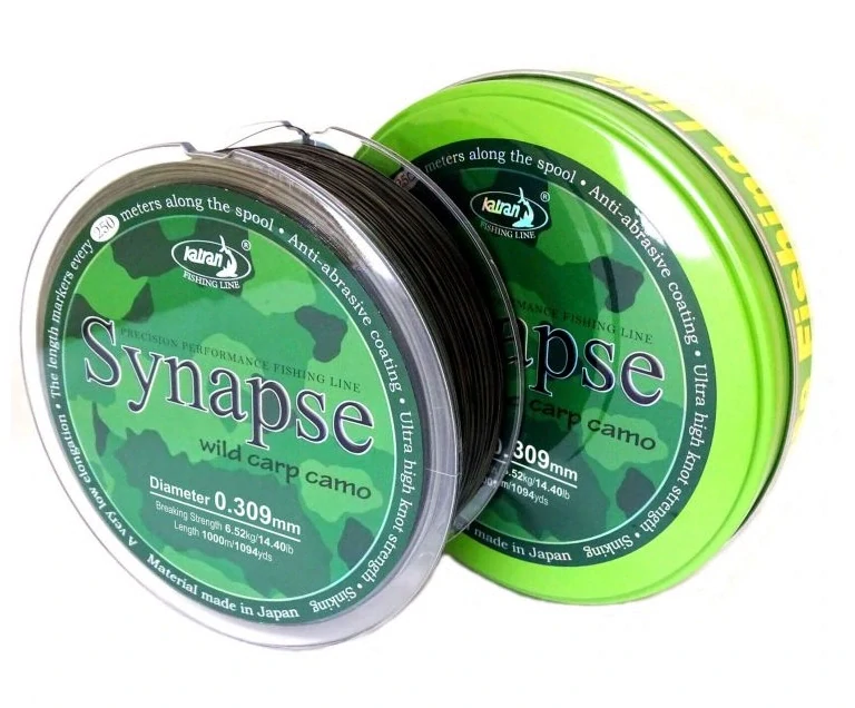 Katran Vyvážkový vlasec SYNAPSE WILD CARP CAMO 1000m