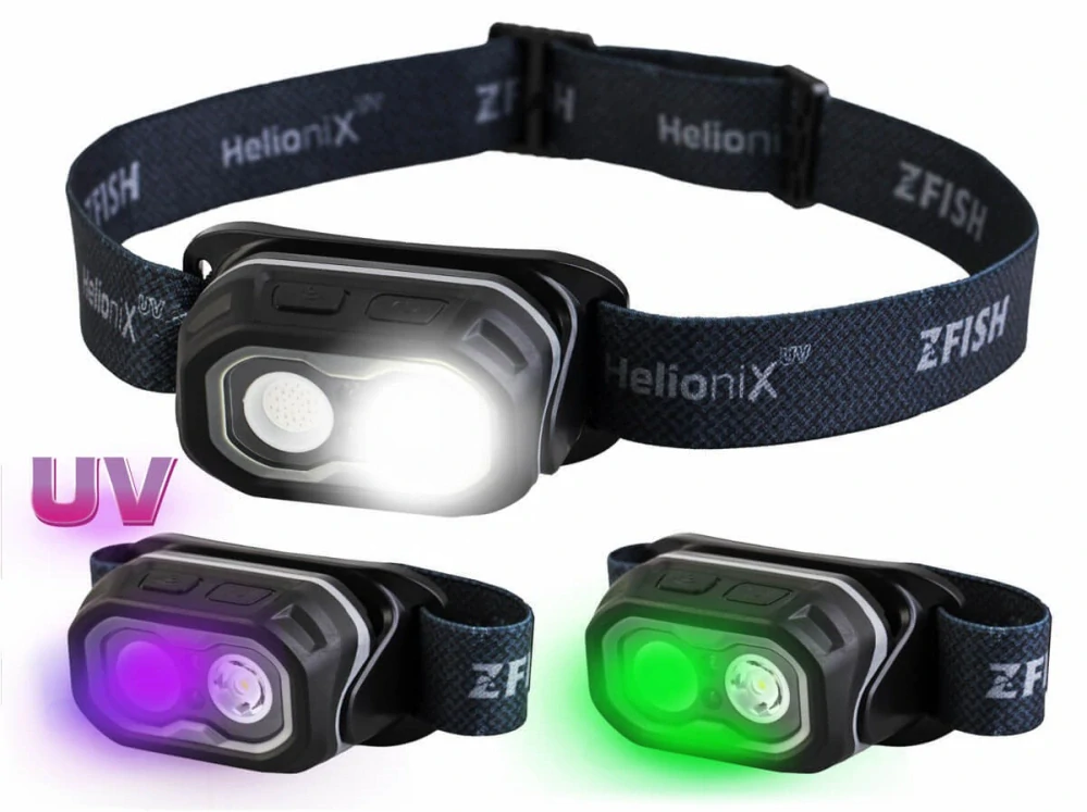 ZFISH Čelovka Helionix UV