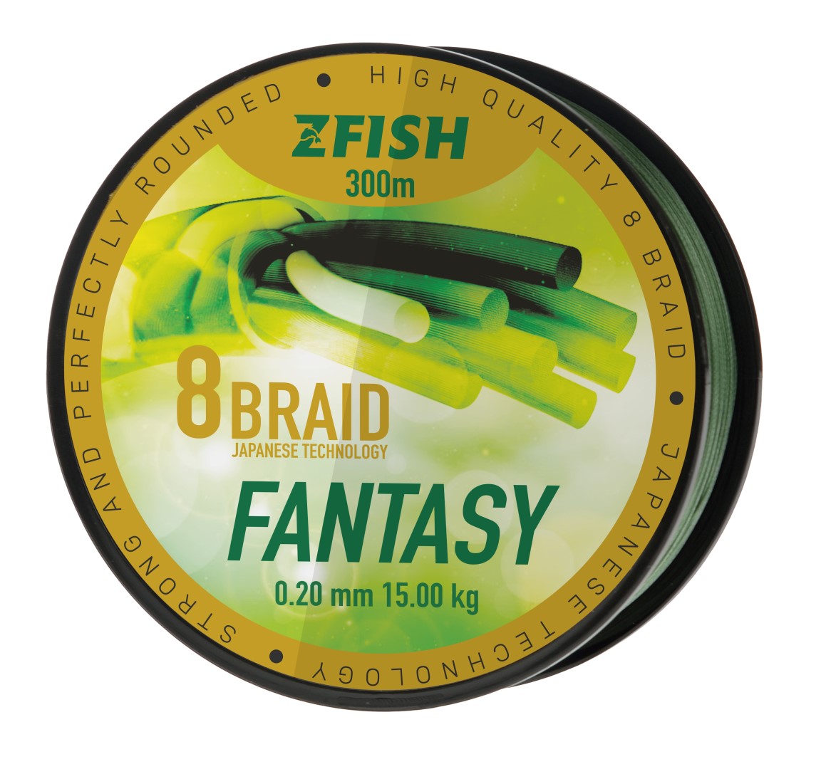 Zfish Šňůra Fantasy 8-braid 300m