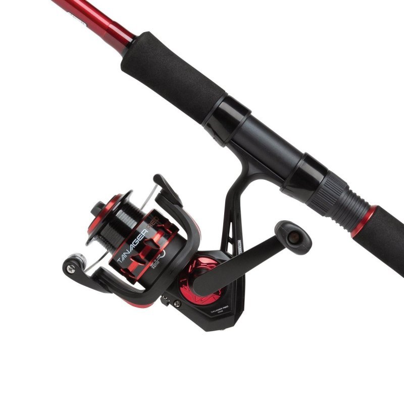 Přívlačový prut s navijákem Mitchell Tanager 2 Red Spin Tele 2,10m 5-21g