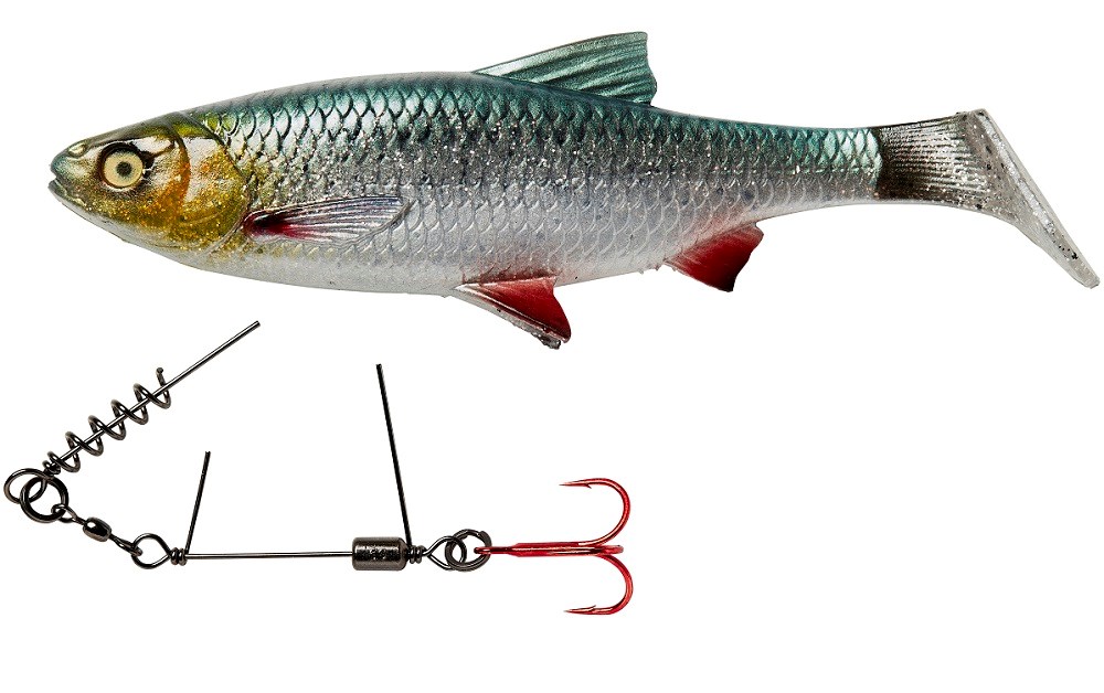 Savage Gear Návazec SS Corkscrew Stinger 3G Červený + BN 1/0 35kg 2ks