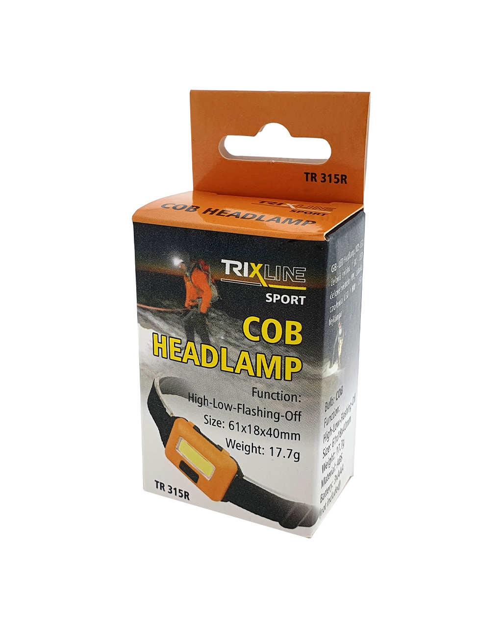 Trixline Čelová svítilna LED TR 315R