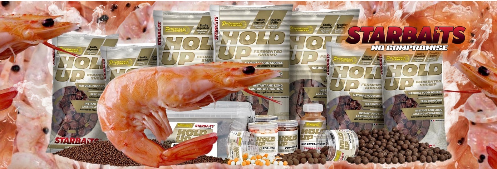 Starbaits Boilies Hold Up Fermented Shrimp