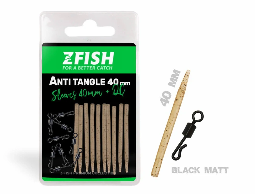 ZFISH Sada Převleků Anti Tangle SET Sleeves + QC
