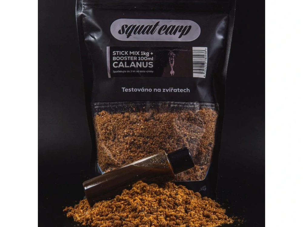 Squat Carp Stick mix Calanus 1kg + booster 100ml