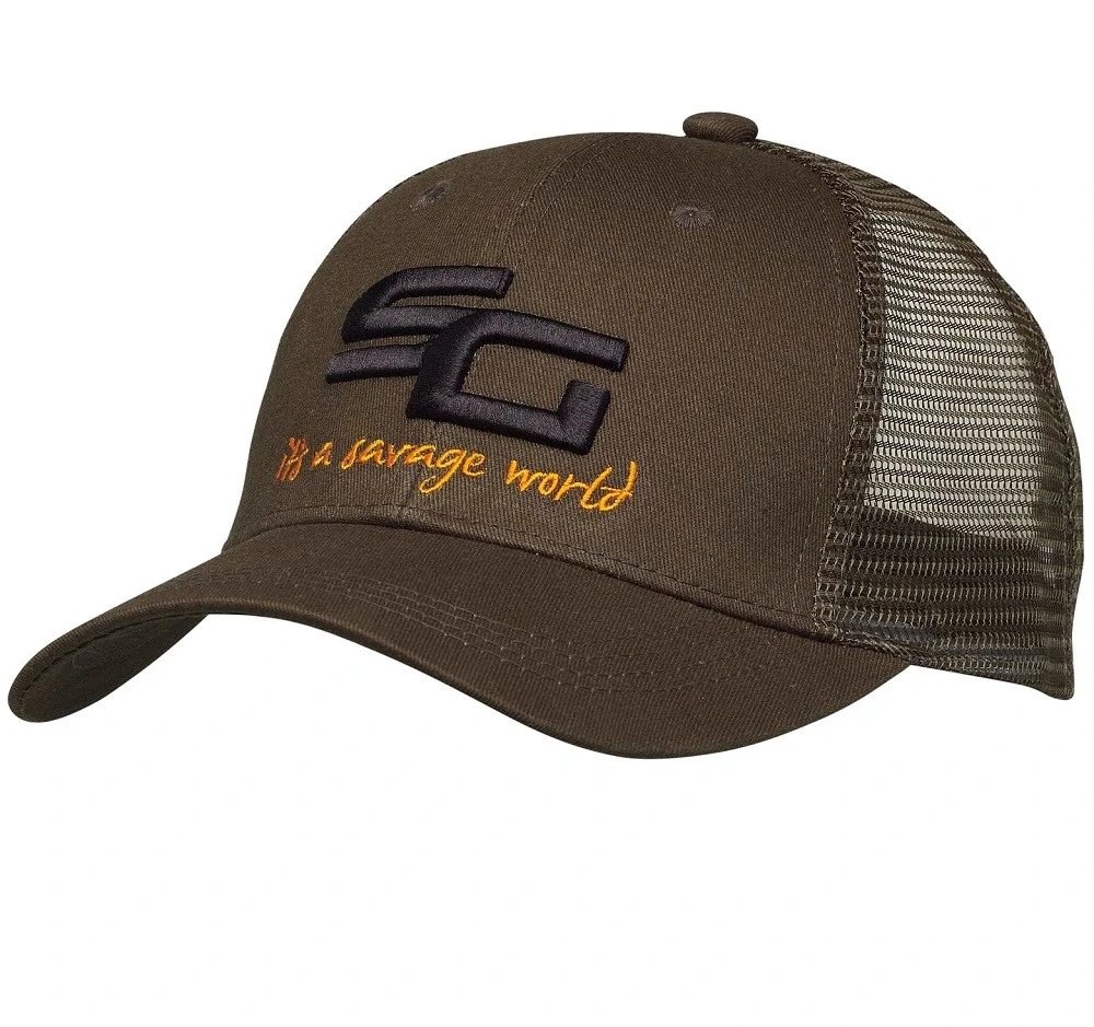 Savage Gear Kšiltovka SG4 Cap One Size Olive Green
