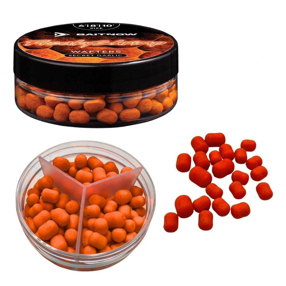 Baitnow Method Feeder Wafters Freaky Shrimp 6/8/10mm 24g