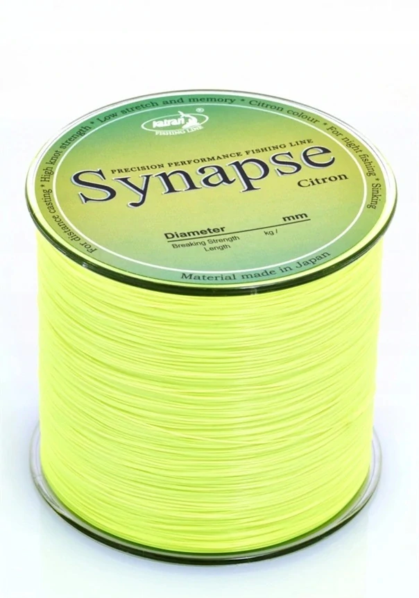 Katran Odhozový Vlasec Synapse Citron 1000m