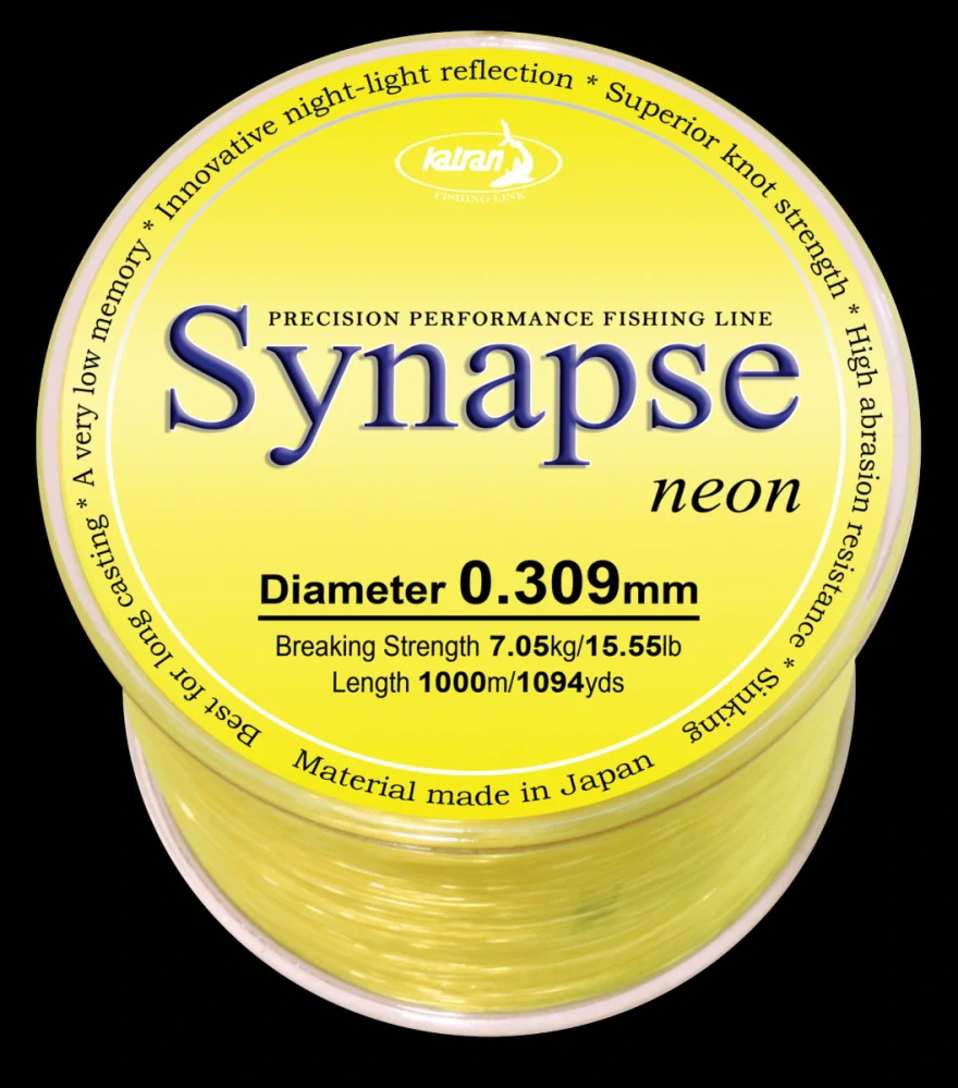 Katran Odhozový Vlasec SYNAPSE Neon 1000m
