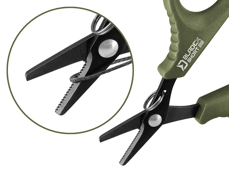 Delphin Nůžky s vroubky BladeX Short SS