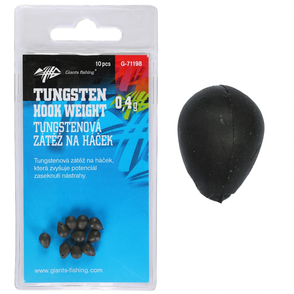 Giants fishing Zátěž na háček Tungsten Hook weight 0,4g 10ks