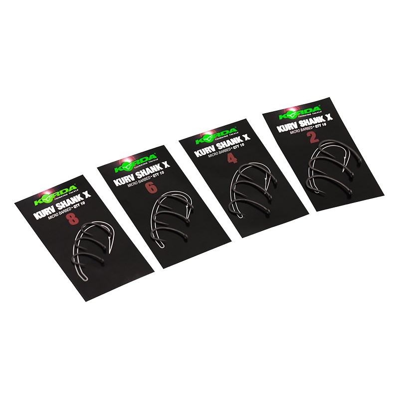 Korda Háčky Kurv Shank X