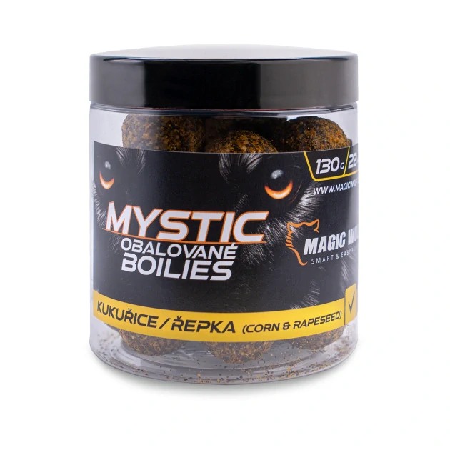 Magic Wolf Mystic Obalované Boilies 22mm 130g