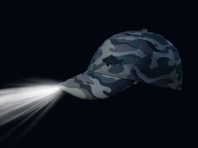 Delphin LED kšiltovka OutLINE Camo