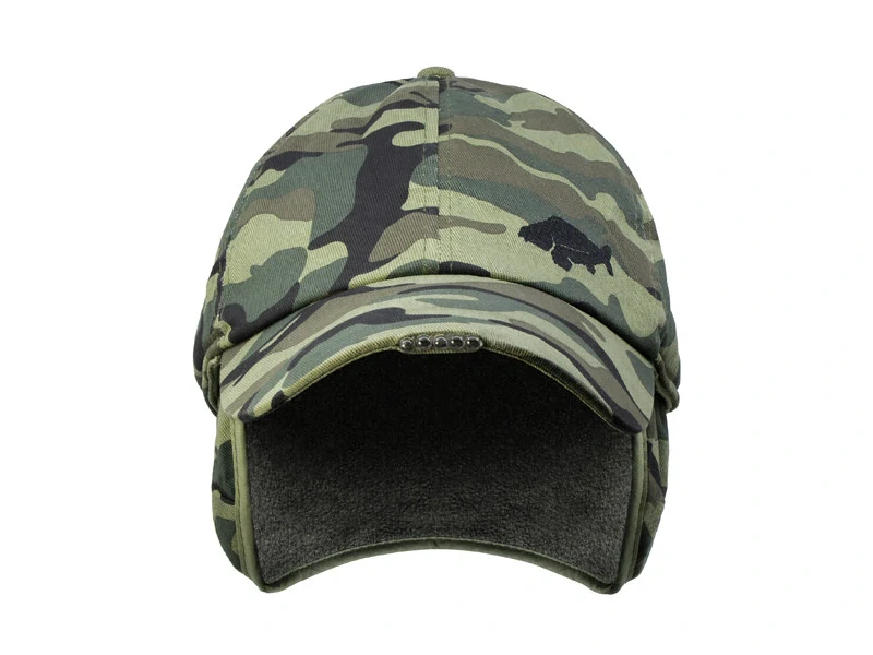 Delphin Zimní LED kšiltovka OutLINE Camo