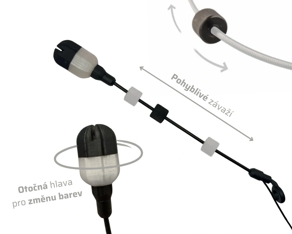 Flajzar Indikátor FISHTRON B1 Multicolor 4ks + kufřík