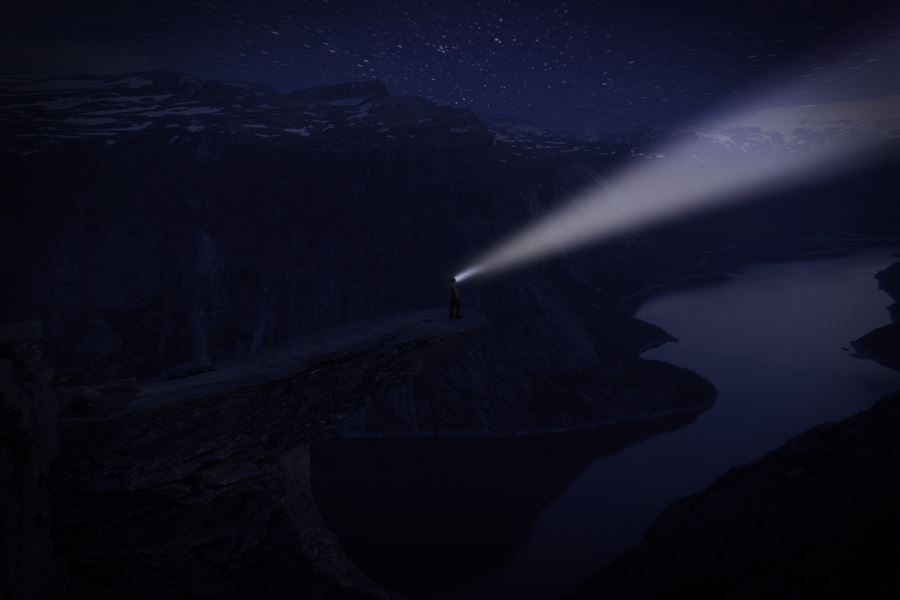 RidgeMonkey Čelovka VRH300X USB Rechargeable Headtorch