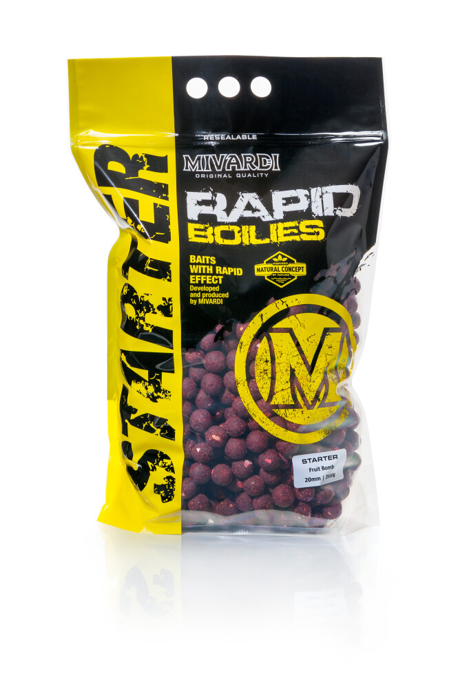 Mivardi Rapid Boilies Starter Fruit Bomb 20mm 3500g