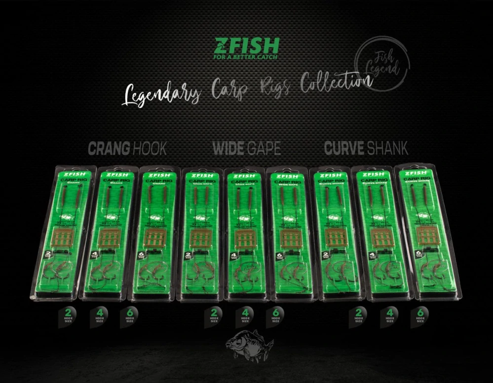 ZFISH Návazec Crang Carp Rig
