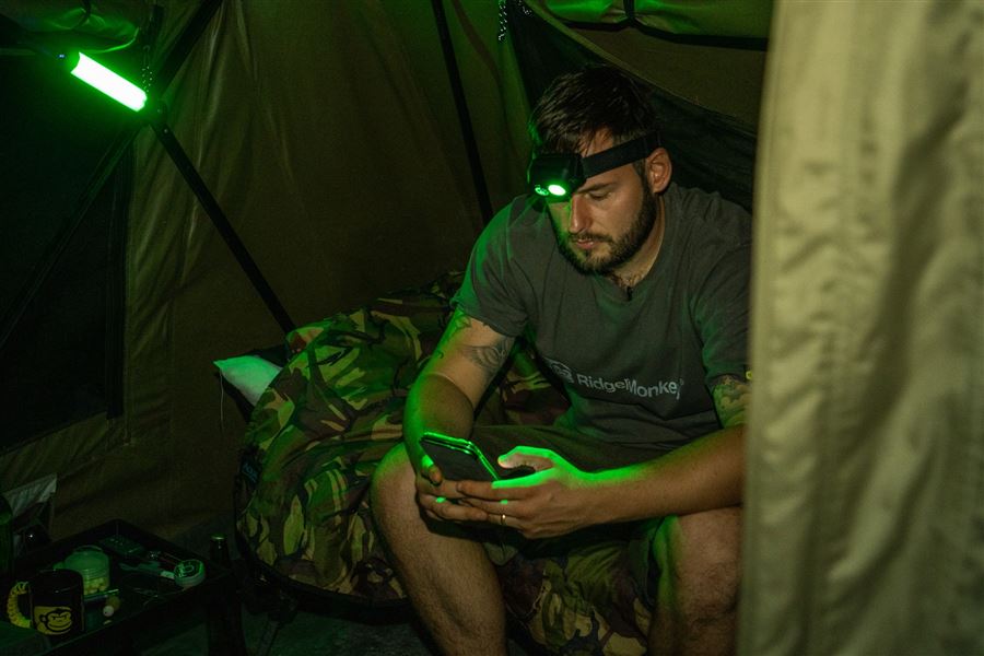 RidgeMonkey Čelovka VRH300X USB Rechargeable Headtorch