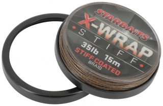 Starbaits Šňůrka X-Wrap Stiff coated 15m