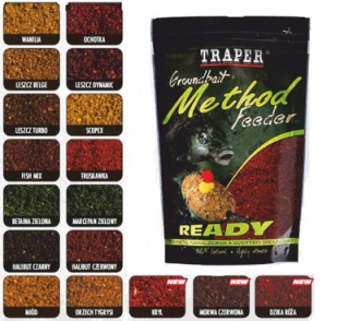 Traper Vlhčená směs method feeder 750g