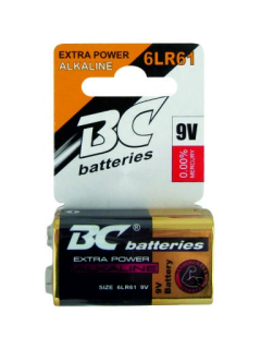 BC Alkalická baterie BC6LR61/1P 9V