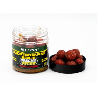 Jet Fish Boosterované boilie Special Amur MIRABELLE/ŠPENDLÍK 20mm 250ml