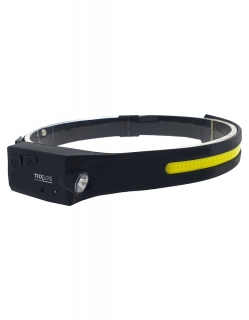 Trixline Nabíjecí Čelová svítílna LED XPE+COB