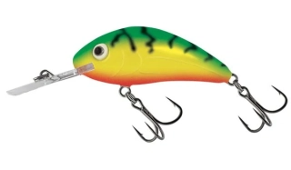 Salmo Wobler Rattlin Hornet Floating Green Tiger  5,5cm 10,5g