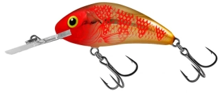 Salmo Wobler Rattlin Hornet Floating Golden Red Head 6,5cm 20g