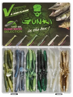 Gunki BOX NÁSTRAH TIPSY SXL Clear Water 13cm 30ks