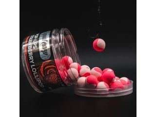 Squat Carp Pop-Up Strawberry Lollipop 16mm 60g