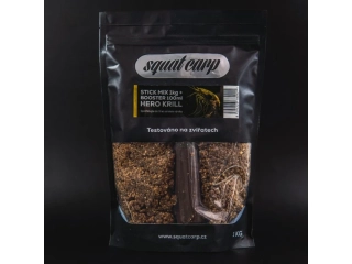 Squat Carp Stick mix Hero Krill 1kg + booster 100ml