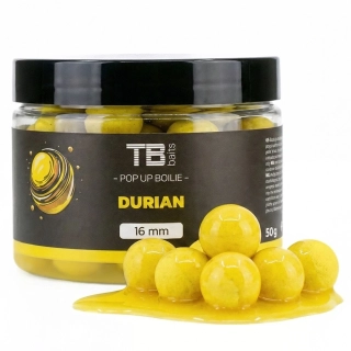 TB Baits Plovoucí Boilie Pop-Up Durian + NHDC 50g