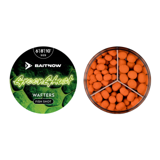 Baitnow Method Feeder Wafters Green Ghost 6/8/10mm 24g