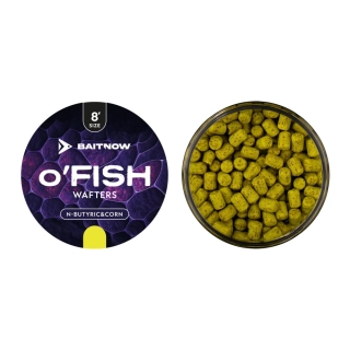 Baitnow Method Feeder Wafters O'FISH  N-Butyric Corn 8mm 24g