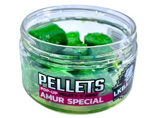 LK Baits Pop-Up Pelety v dipu Amur Special 17mm 40g