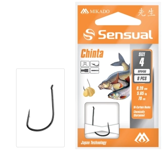 Mikado Sensual Navázané háčky Chinta 0.12mm 70cm 8ks