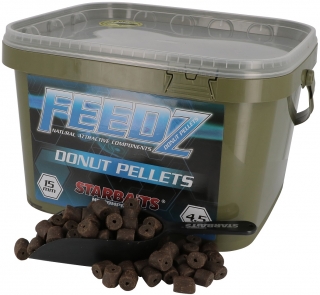 STARBAITS Feedz Donuts (pelety s dírou) 4,5kg