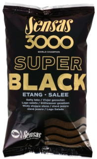 Sensas 3000 Dark Salty Etang (jezero-černé-slané) 1kg