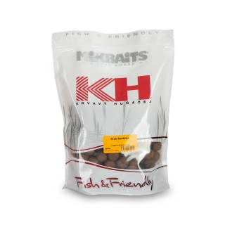 Mikbaits boilie Krvavý Huňáček Švestka Oliheň 20mm 1kg