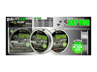Esox Raptor HI-TECH vlasec 100m